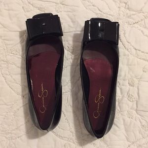 Patent leather Jessica Simpson flats